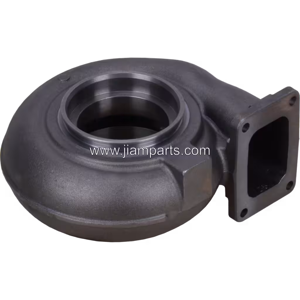3527372 TH HC5A aftermarket turbine housing — top three-quarter view