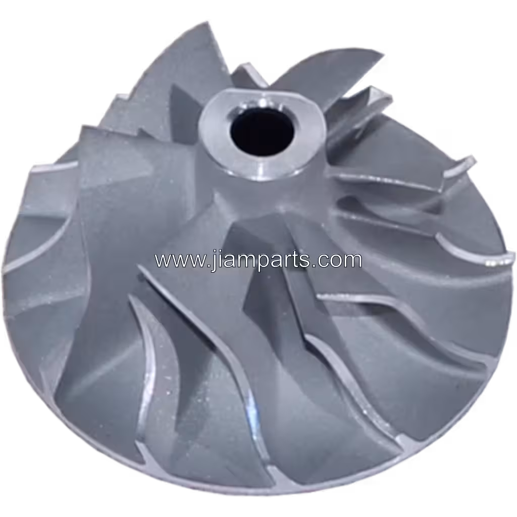 313018 S1B aftermarket compressor wheel — top three-quarter view
