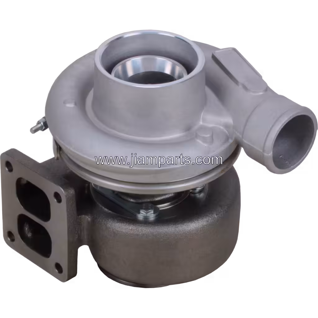 3524034 H1E aftermarket turbocharger — top three-quarter view