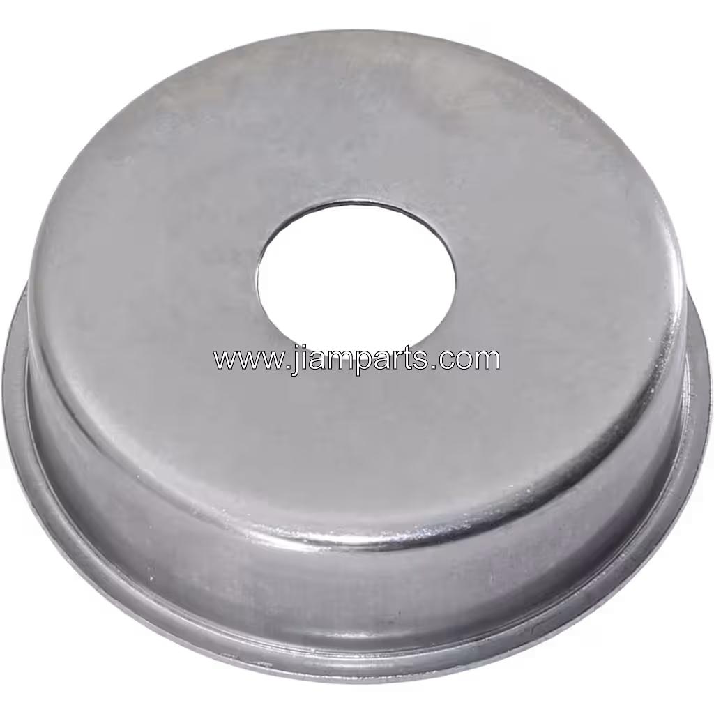 167550 S300W030 aftermarket heat shield — top three-quarter view