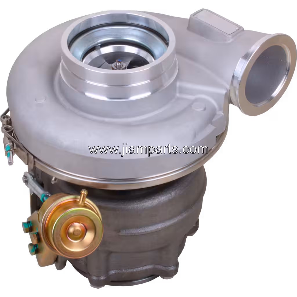 20738574 HE551W aftermarket turbocharger — top three-quarter view