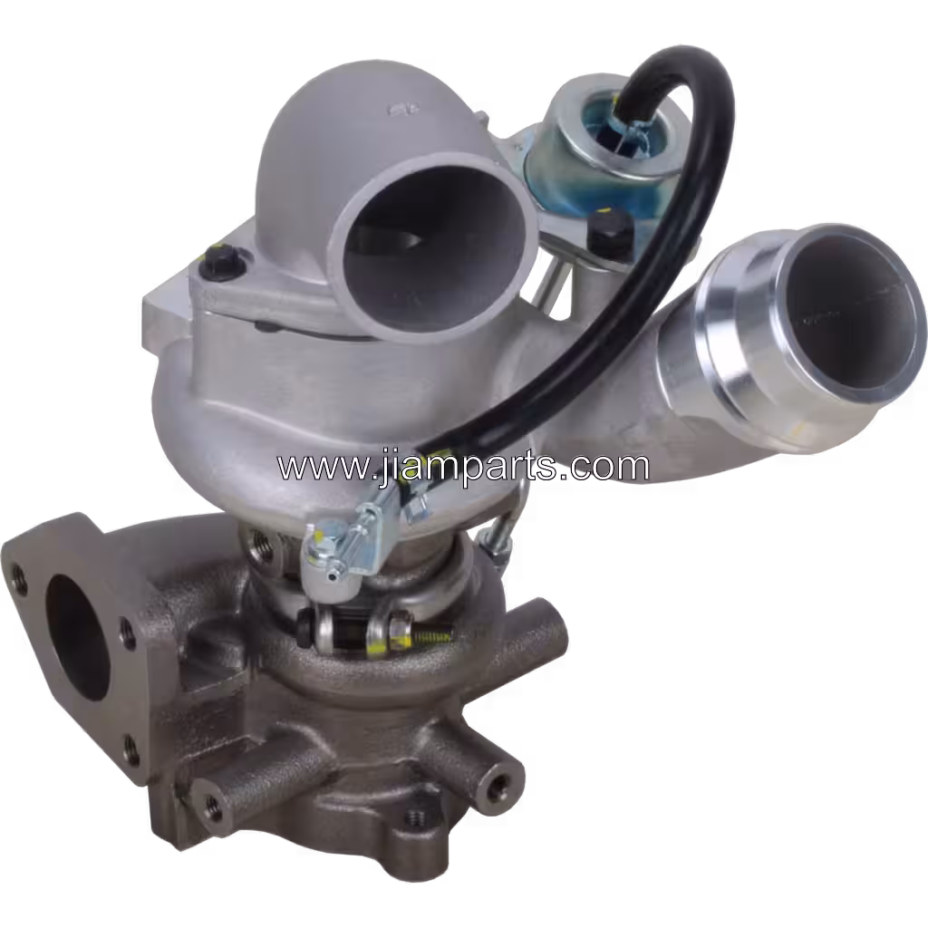 28231-4A750 TD03L4-10TK3- F2 aftermarket turbocharger — top three-quarter view