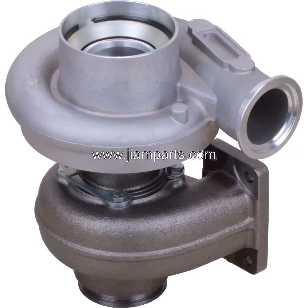 4038475 HX35 aftermarket turbocharger — top three-quarter view