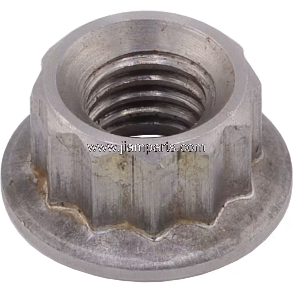 KTR90-232E aftermarket shaft nut — top three-quarter view