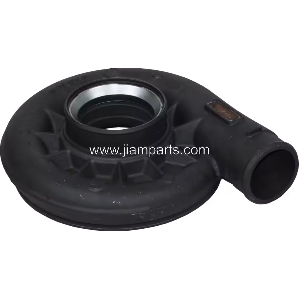 3593400 HX83 aftermarket compressor housing — top three-quarter view