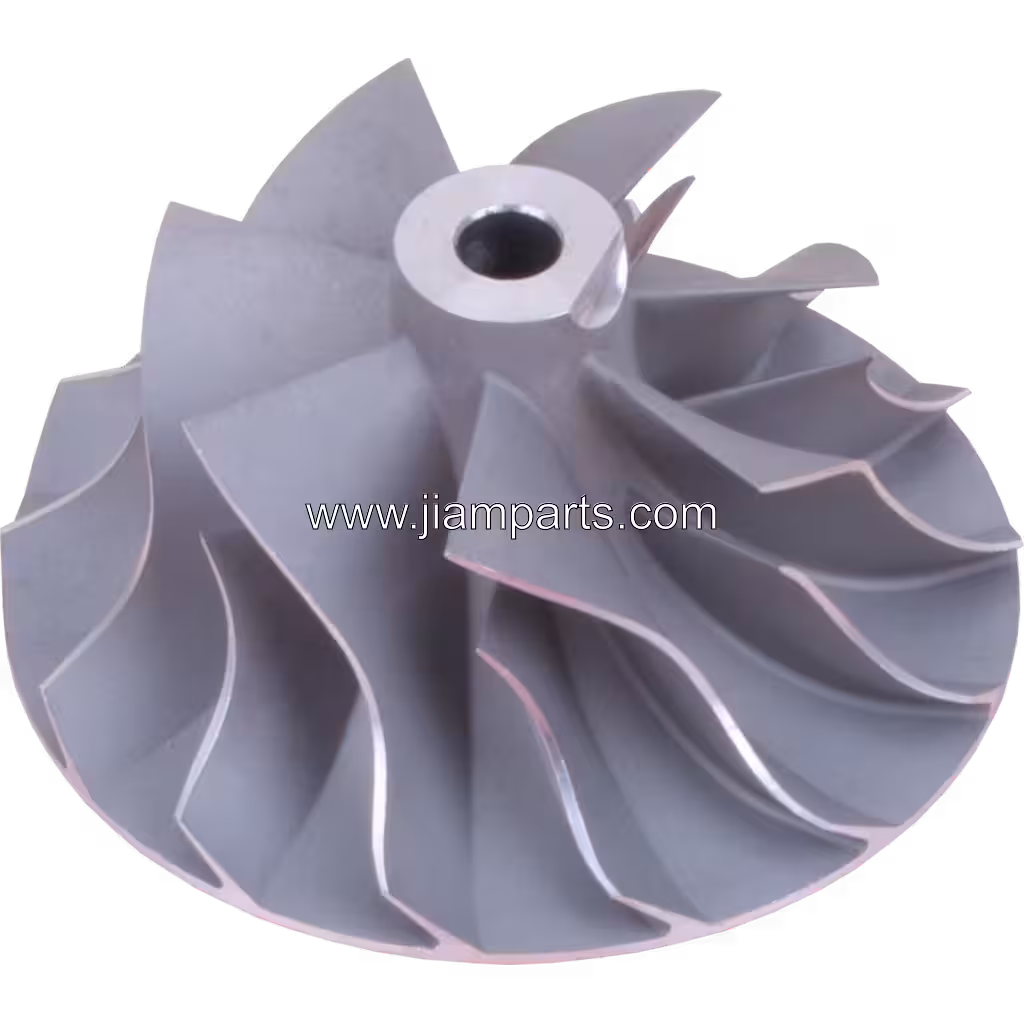 250-7696 CW aftermarket compressor wheel — top three-quarter view