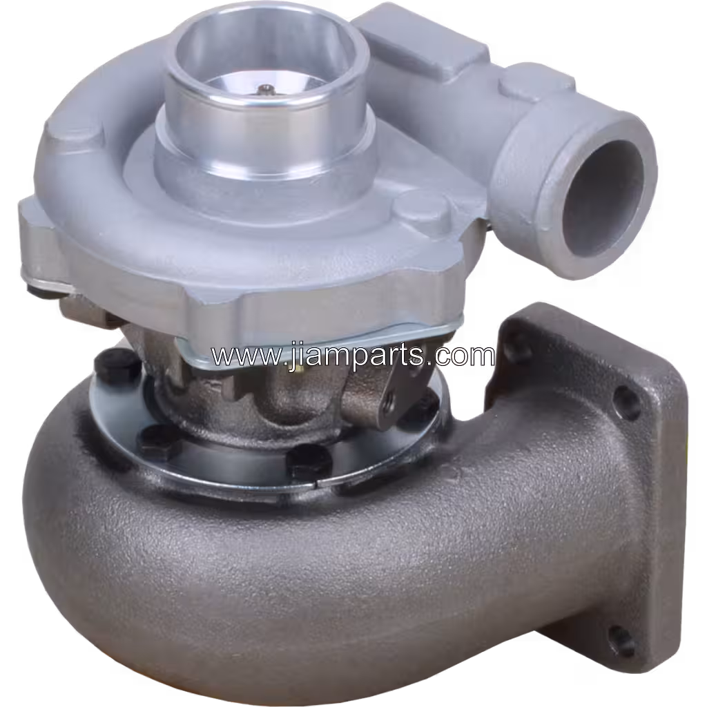 465778-0017 TA3107 aftermarket turbocharger — top three-quarter view