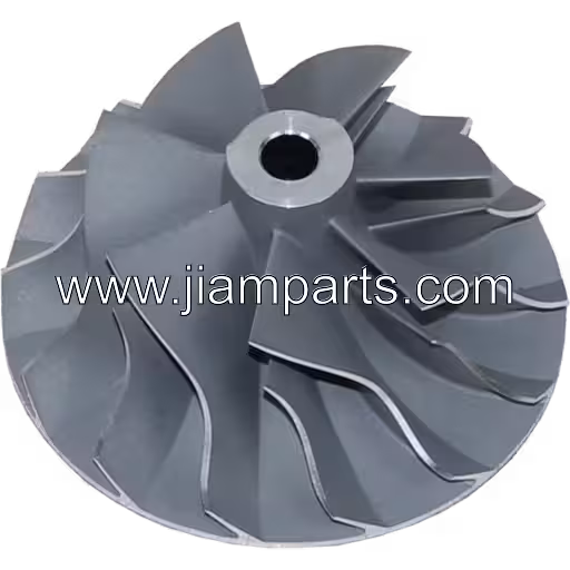 Turbocharger compressor wheel for 12749880058 CW, other Caterpillar applications with C9