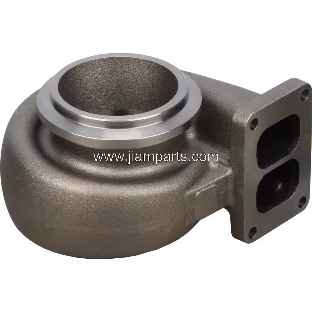 14961016100 S410SX aftermarket turbine housing — top three-quarter view
