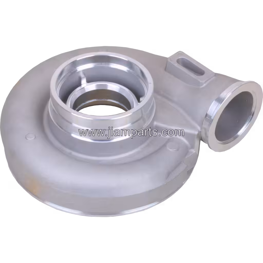 3537233 CH aftermarket compressor housing — top three-quarter view