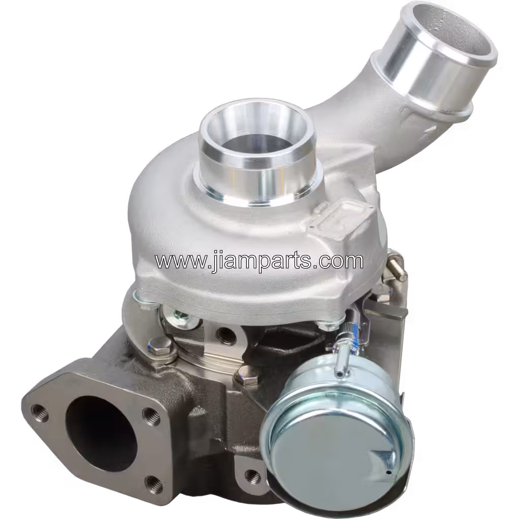 282004A470 BV43-2074DCBAA 419 18 aftermarket turbocharger — top three-quarter view