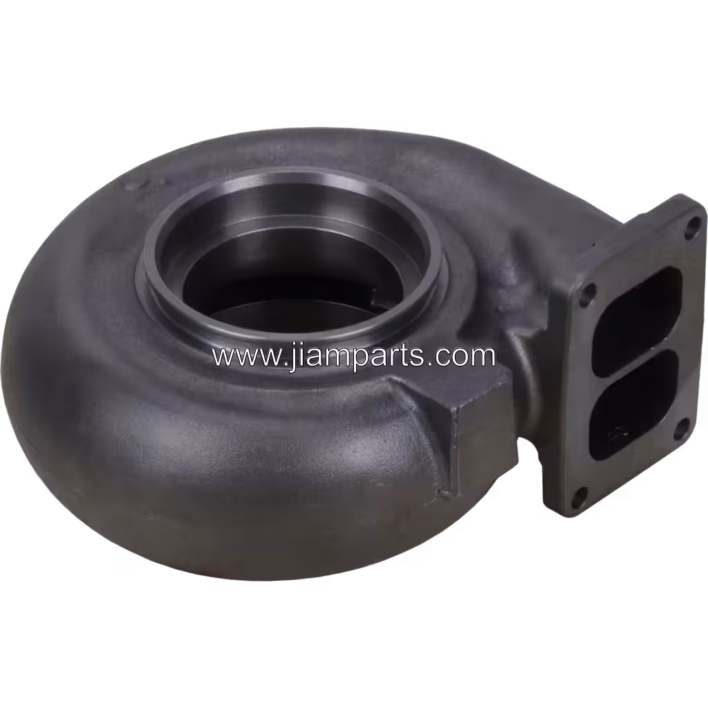 3534201 HC5A aftermarket turbine housing — top three-quarter view