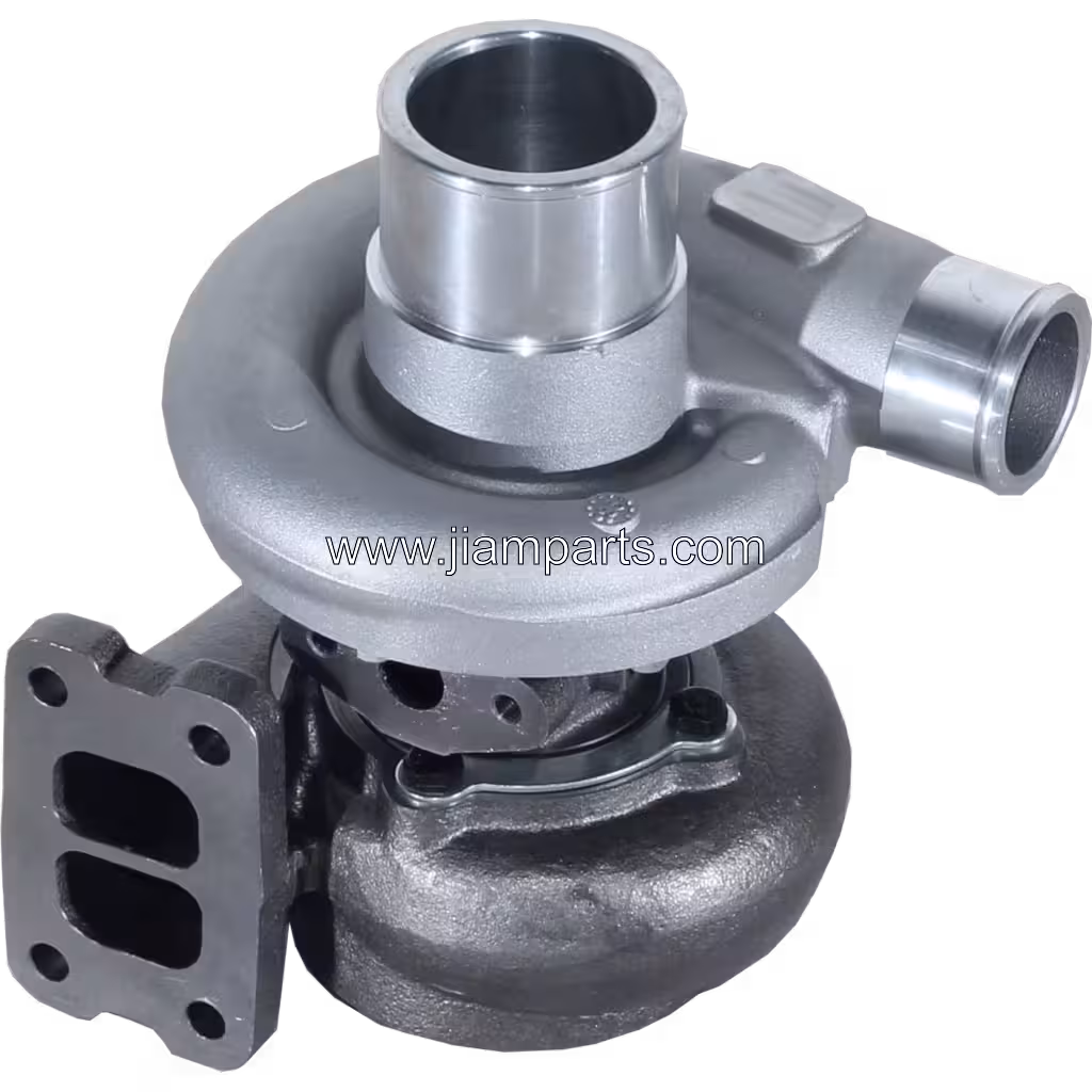 0R6599 S2ES083 aftermarket turbocharger — top three-quarter view