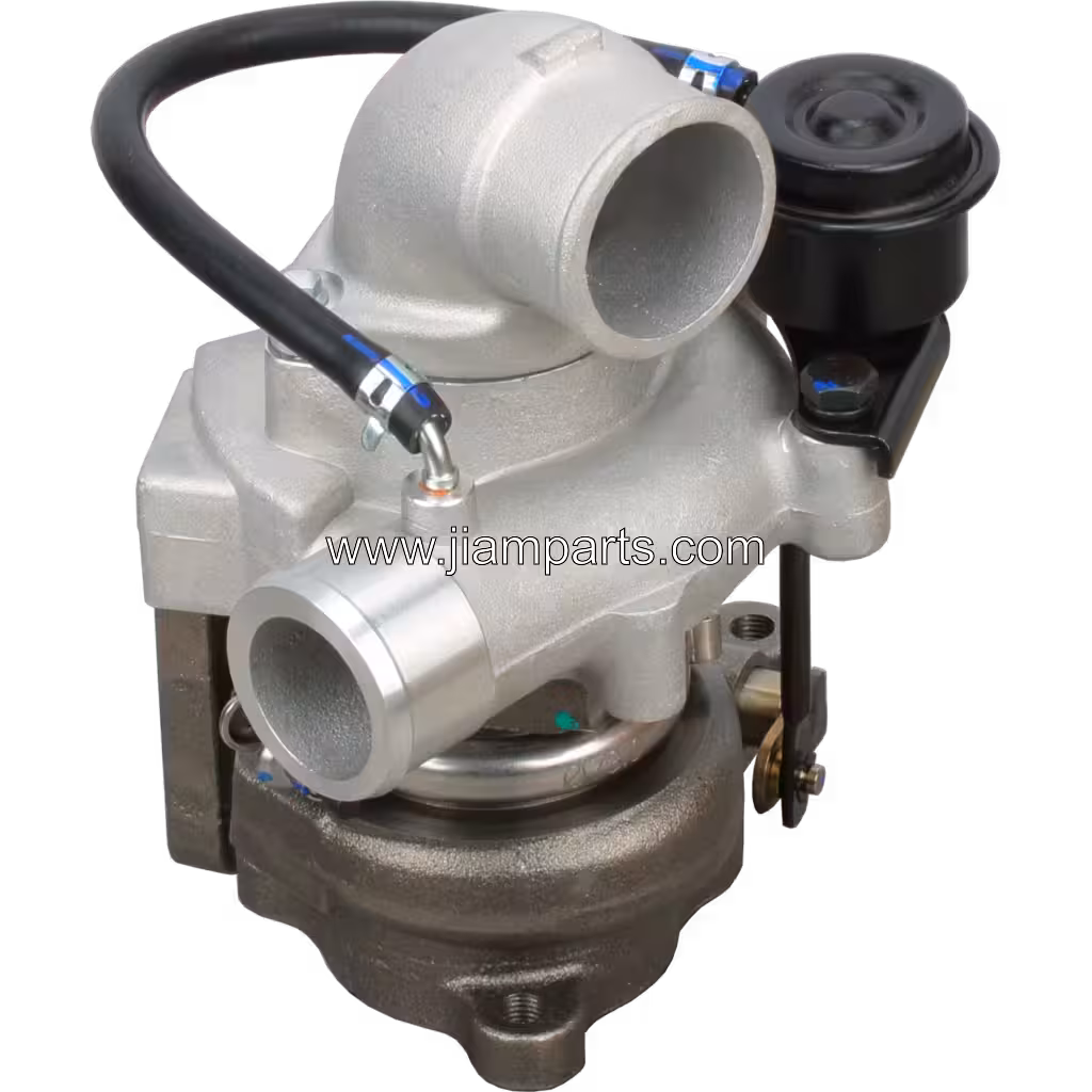28200-42650 TF035 aftermarket turbocharger — top three-quarter view