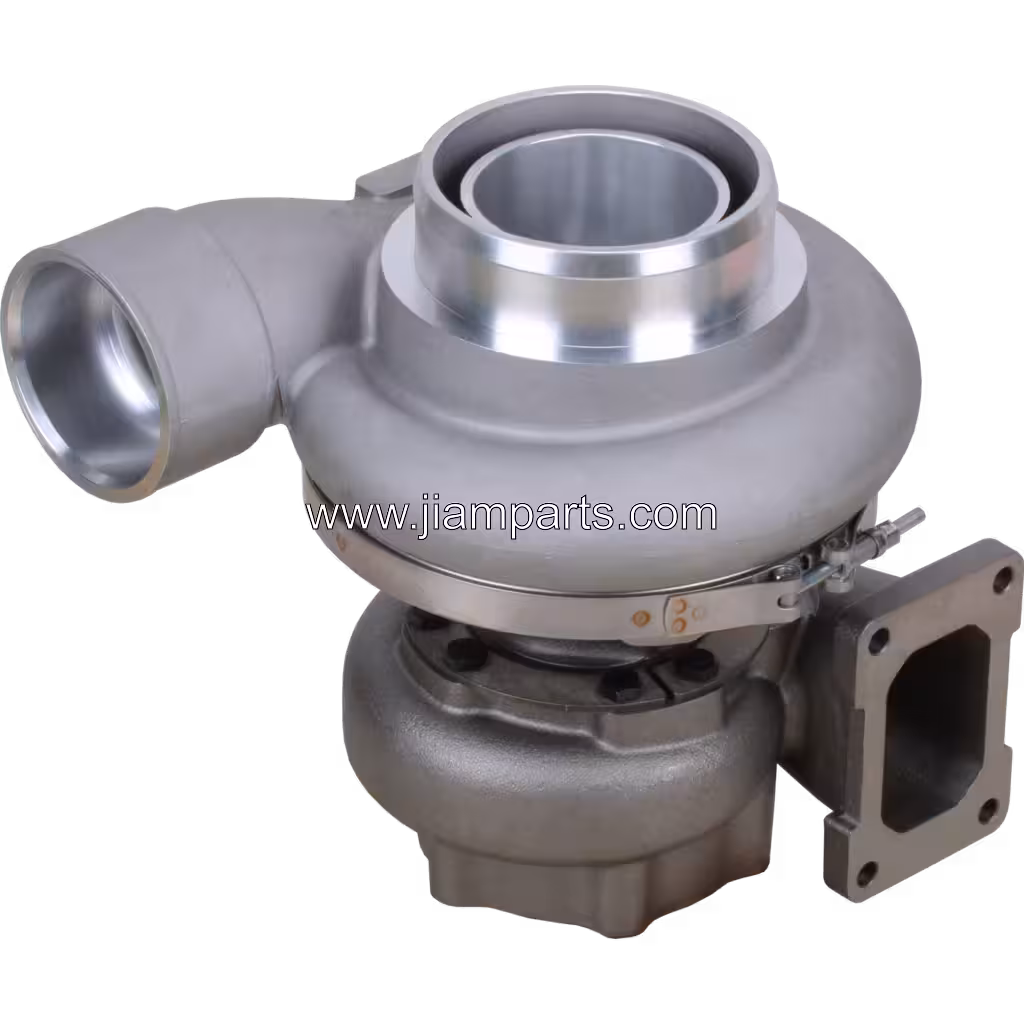 6505-71-5010 KTR110M-643A aftermarket turbocharger — top three-quarter view