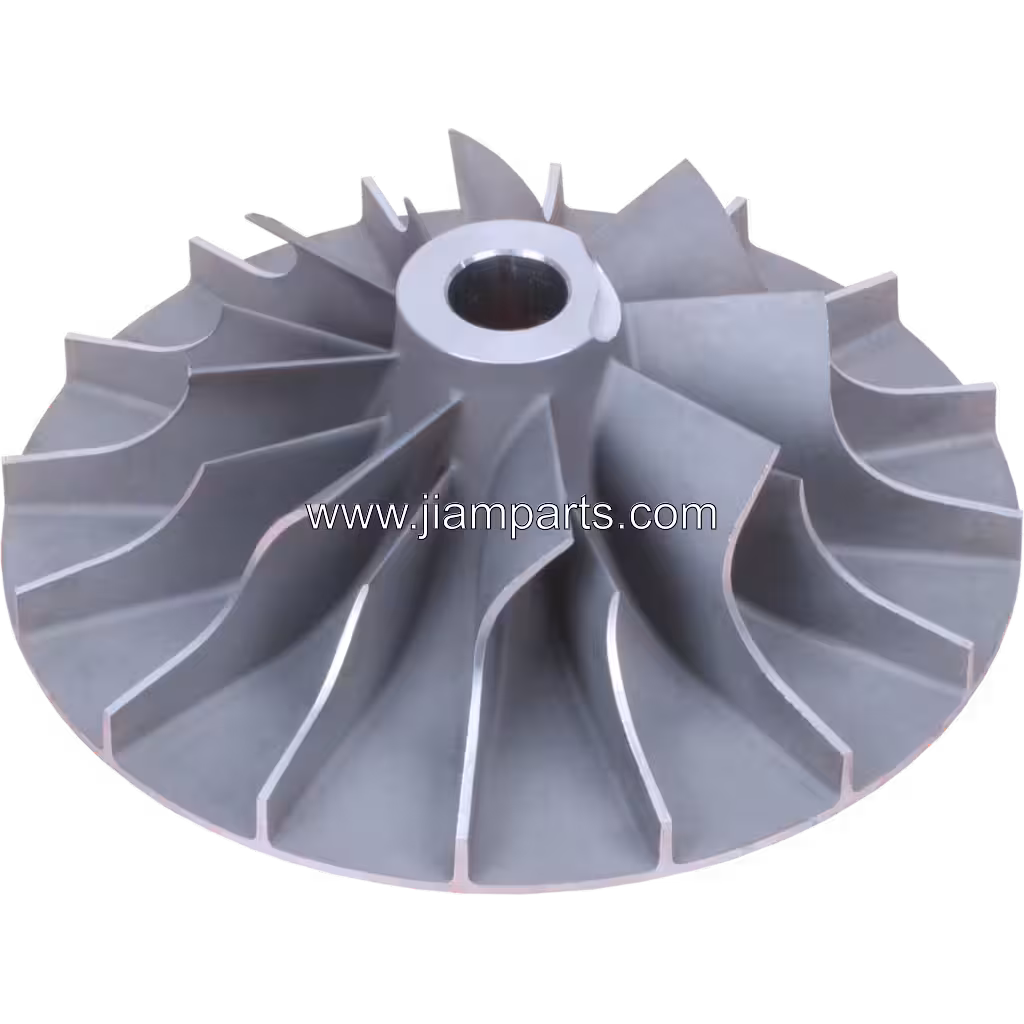 6502-13-2003 CW KTR130-11F aftermarket compressor wheel — top three-quarter view