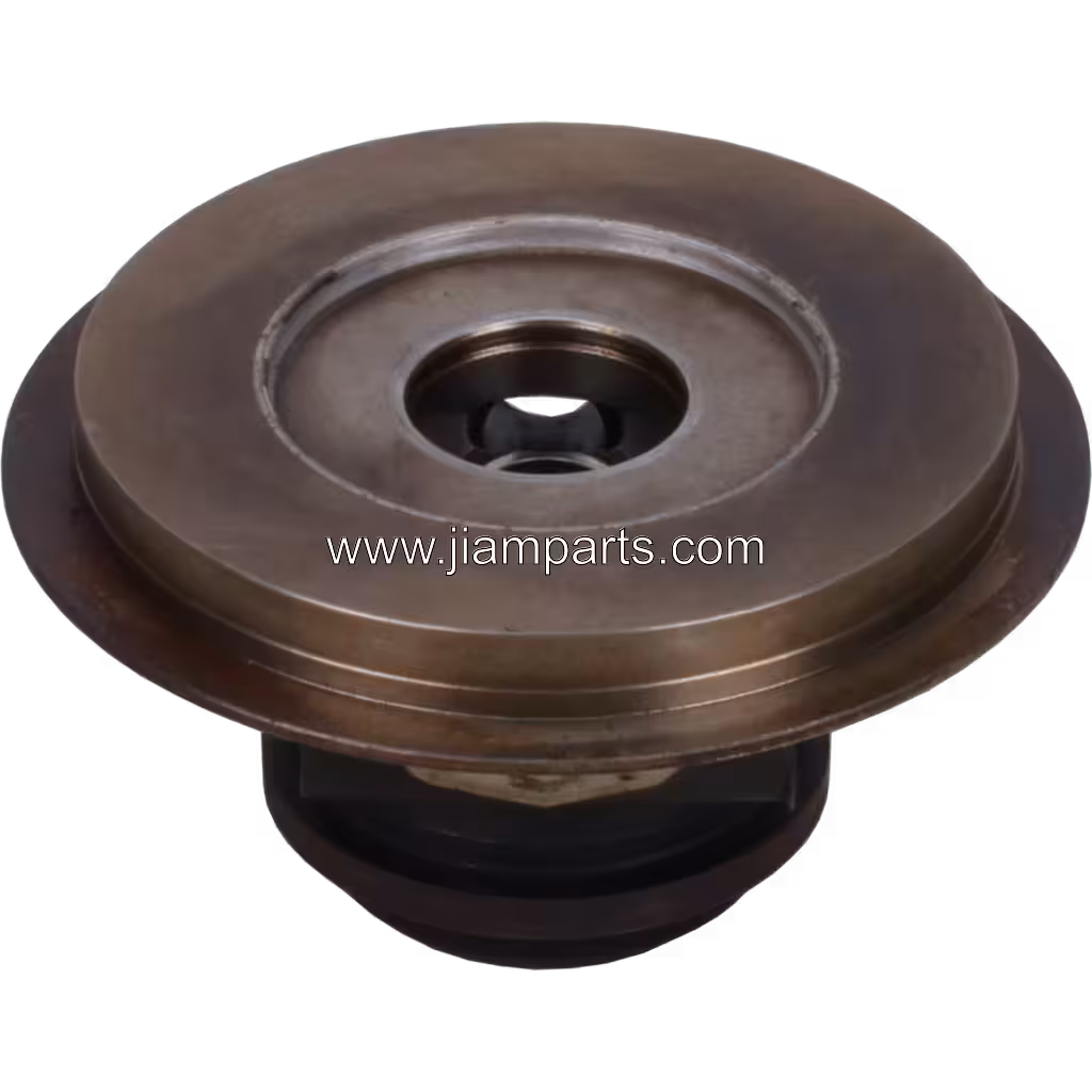 KTR110L-F84PW aftermarket bearing housing — top three-quarter view