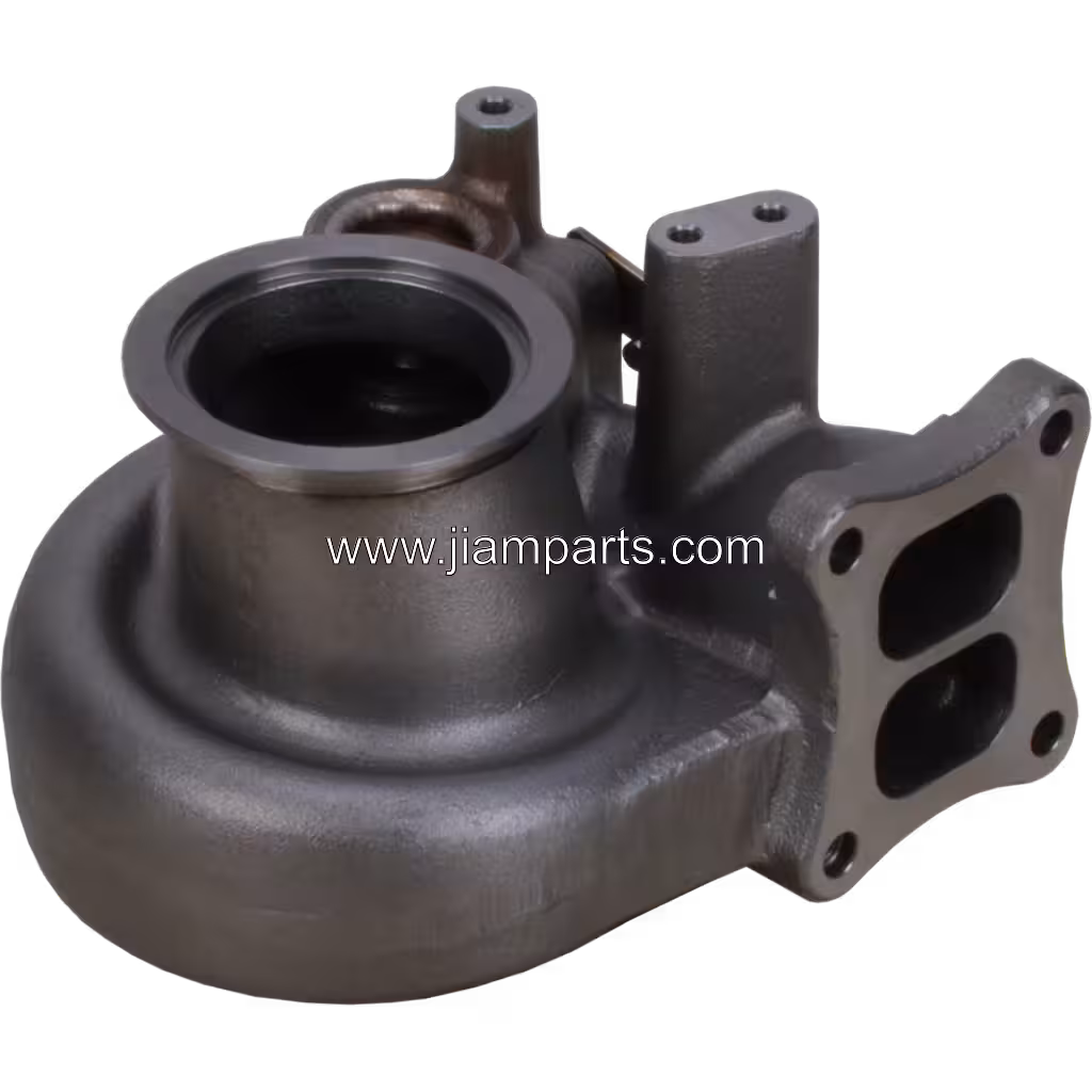 752538-0007 TH aftermarket turbine housing — top three-quarter view