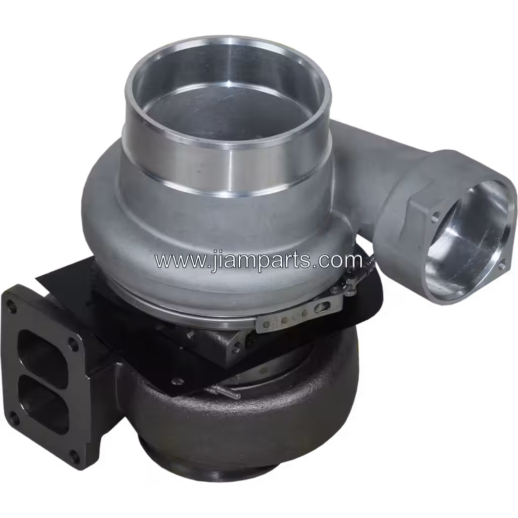 107-2061 S4DCL031 aftermarket turbocharger — top three-quarter view