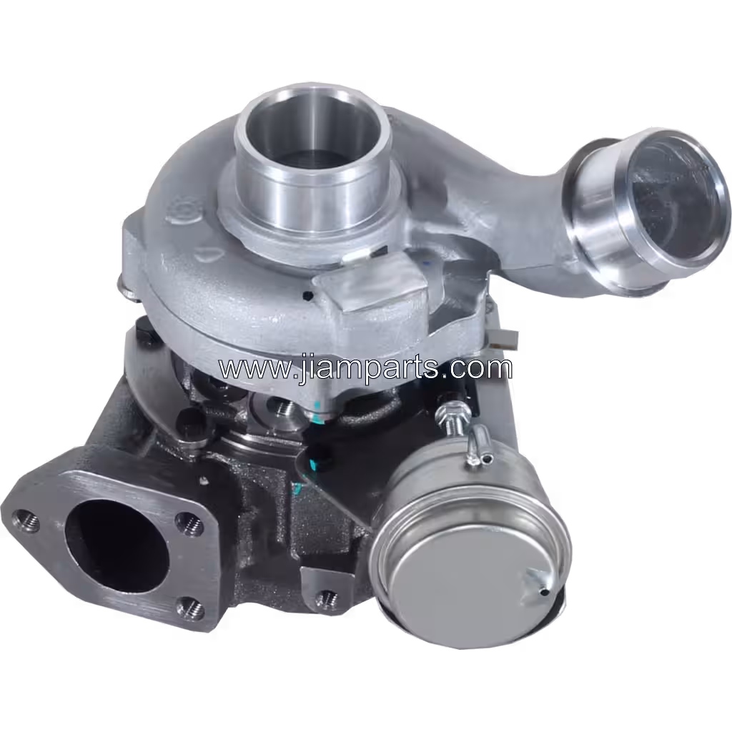28200-4A421 BV43-2074DCBAA 419 aftermarket turbocharger — top three-quarter view