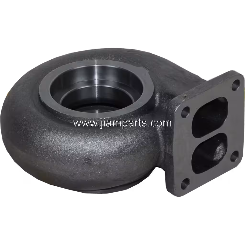 167384 TH aftermarket turbine housing — top three-quarter view