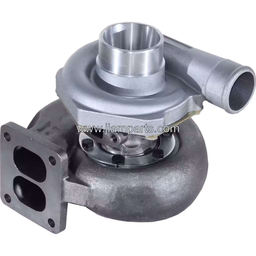 409410-0008 TO4B91 aftermarket turbocharger — top three-quarter view