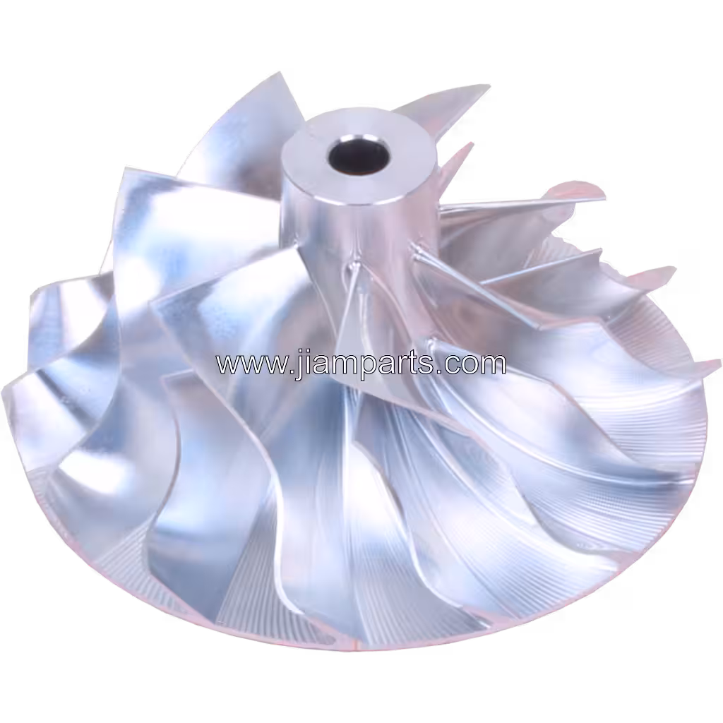 175828 CW aftermarket compressor wheel — top three-quarter view