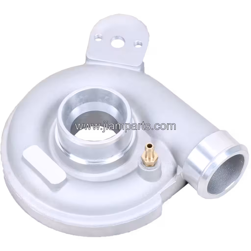 758714-0001 CH aftermarket compressor housing — top three-quarter view