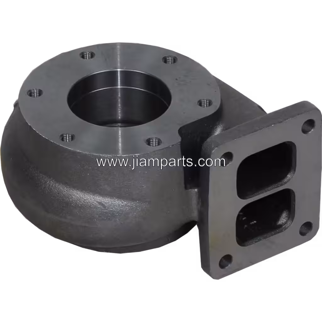 53299707113 TH aftermarket turbine housing — top three-quarter view
