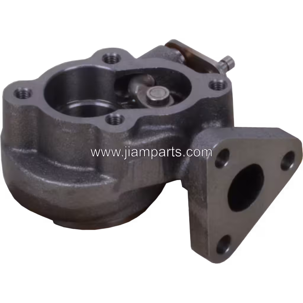 49173-03410 TH-U aftermarket turbine housing — top three-quarter view