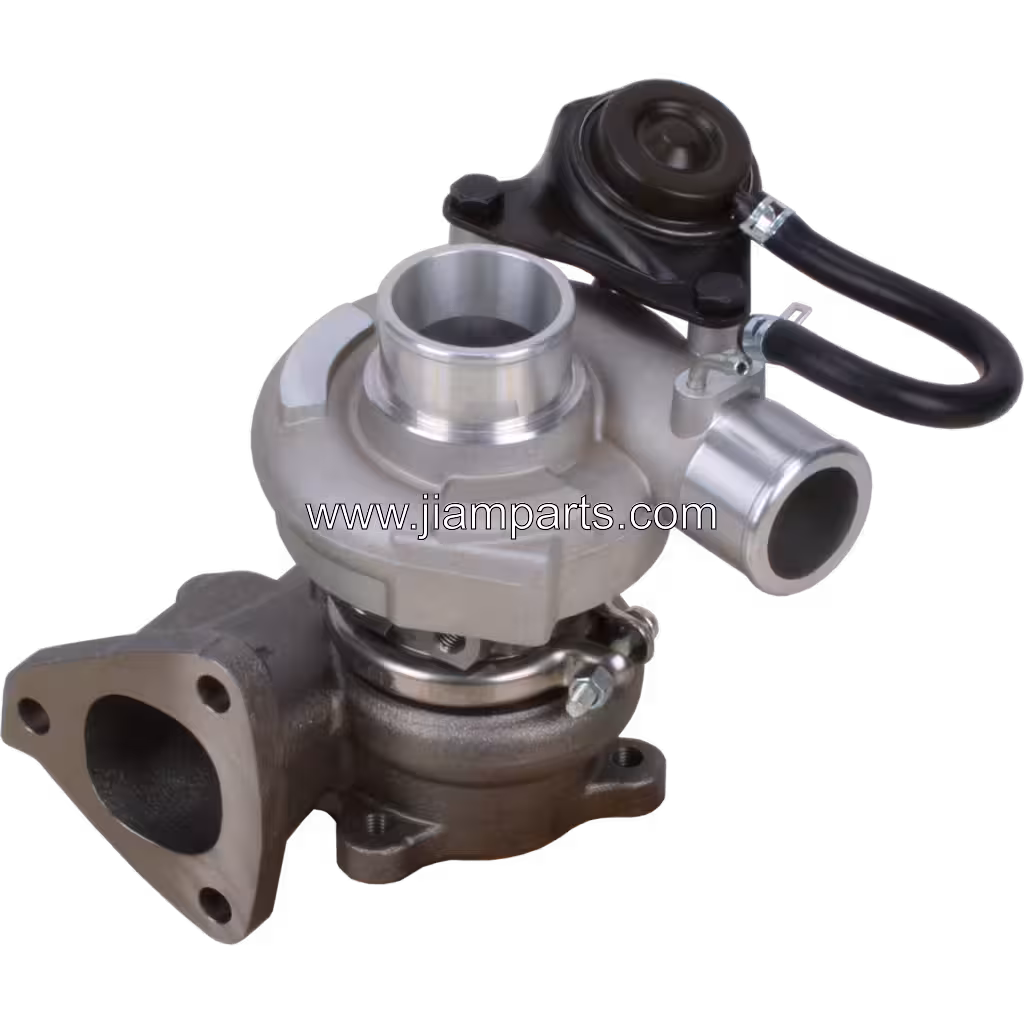 282004A201 TF035HM-12T 4 aftermarket turbocharger — top three-quarter view