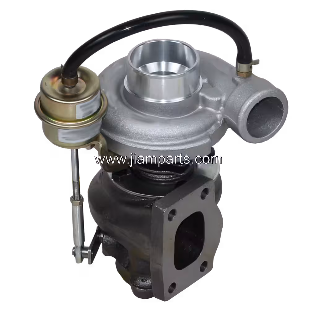 452181-0001 TB2571 aftermarket turbocharger — top three-quarter view