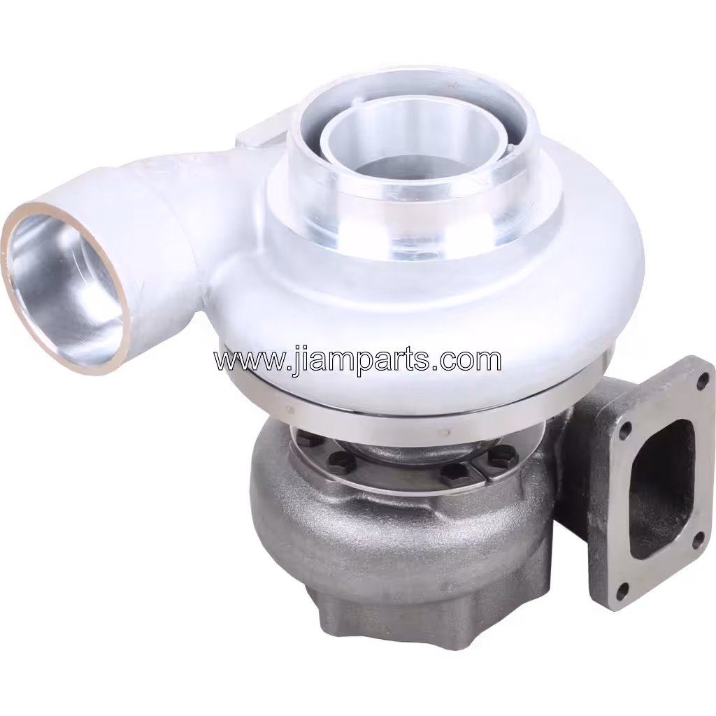 6505-71-5030 KTR110M-432A aftermarket turbocharger — top three-quarter view