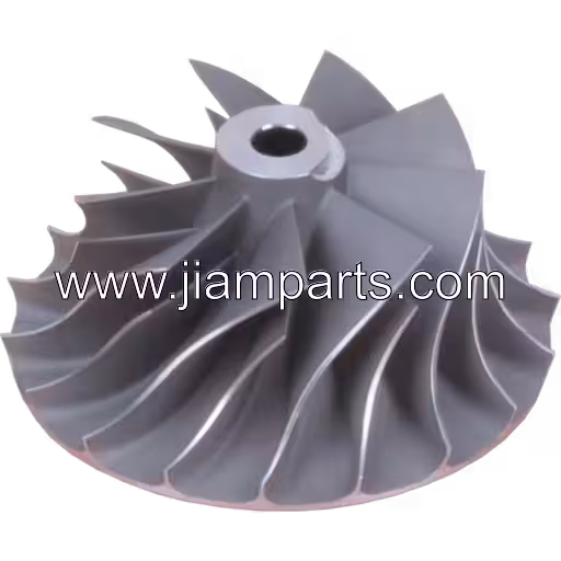 Turbocharger compressor wheel for 6505-71-5550 CW, Komatsu applications SAA6D140E-5