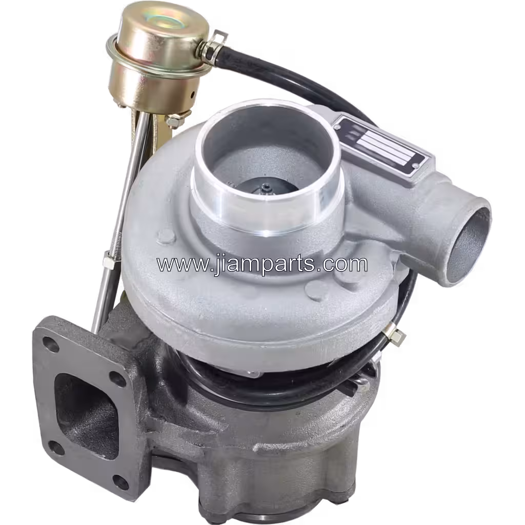 3802798 HX30W aftermarket turbocharger — top three-quarter view