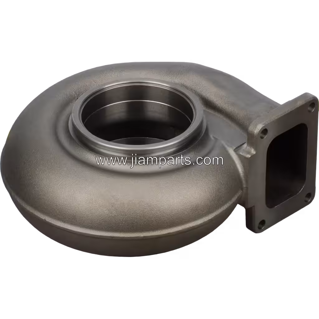 3524726 HC5A aftermarket turbine housing — top three-quarter view