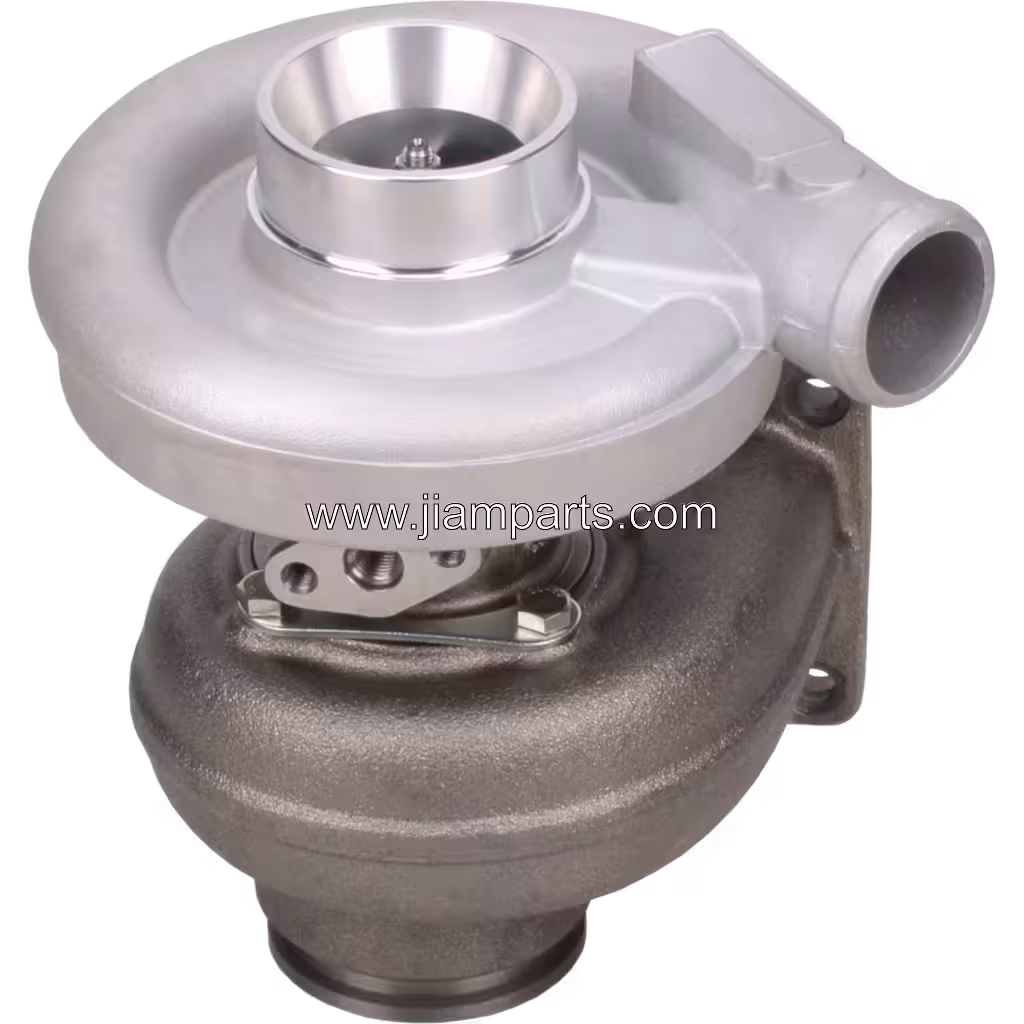3591362 HX35 aftermarket turbocharger — top three-quarter view