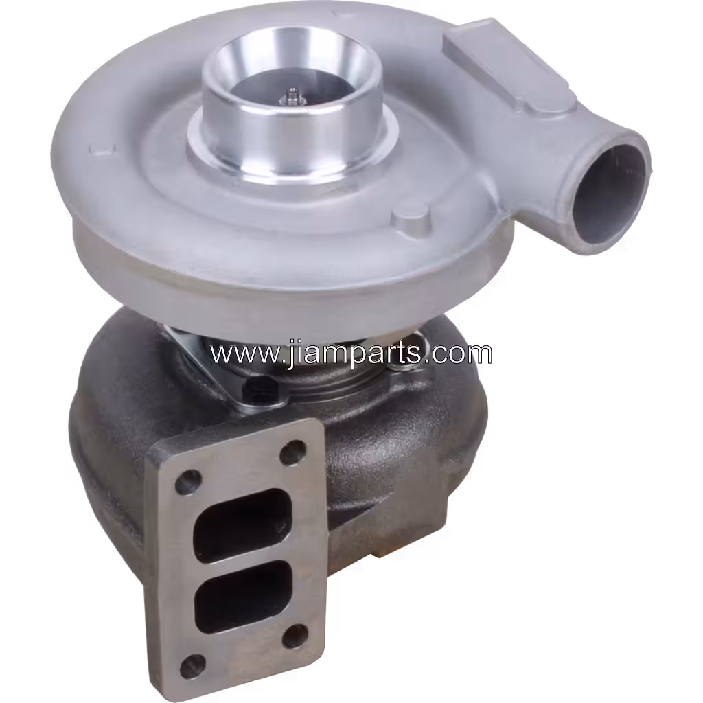 3598340-T HX35 aftermarket turbocharger — top three-quarter view