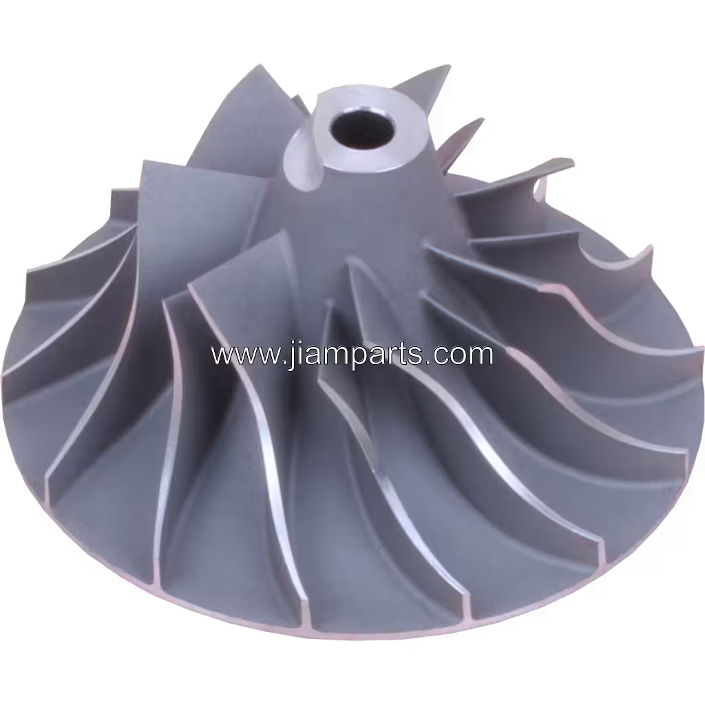 5327-971-6607 CW-U aftermarket compressor wheel — top three-quarter view