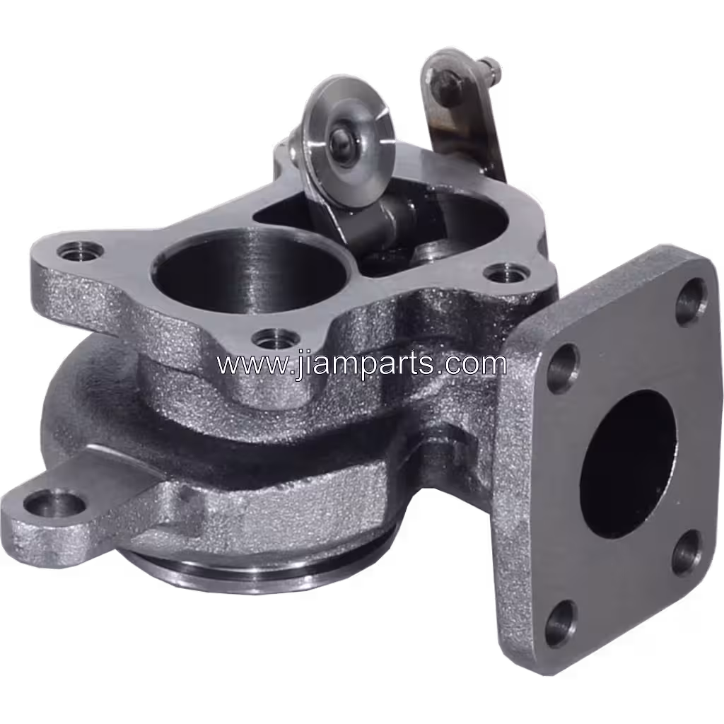 49173-02401 TH aftermarket turbine housing — top three-quarter view