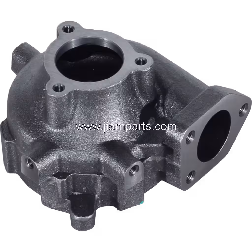 53039700122 TH aftermarket turbine housing — top three-quarter view