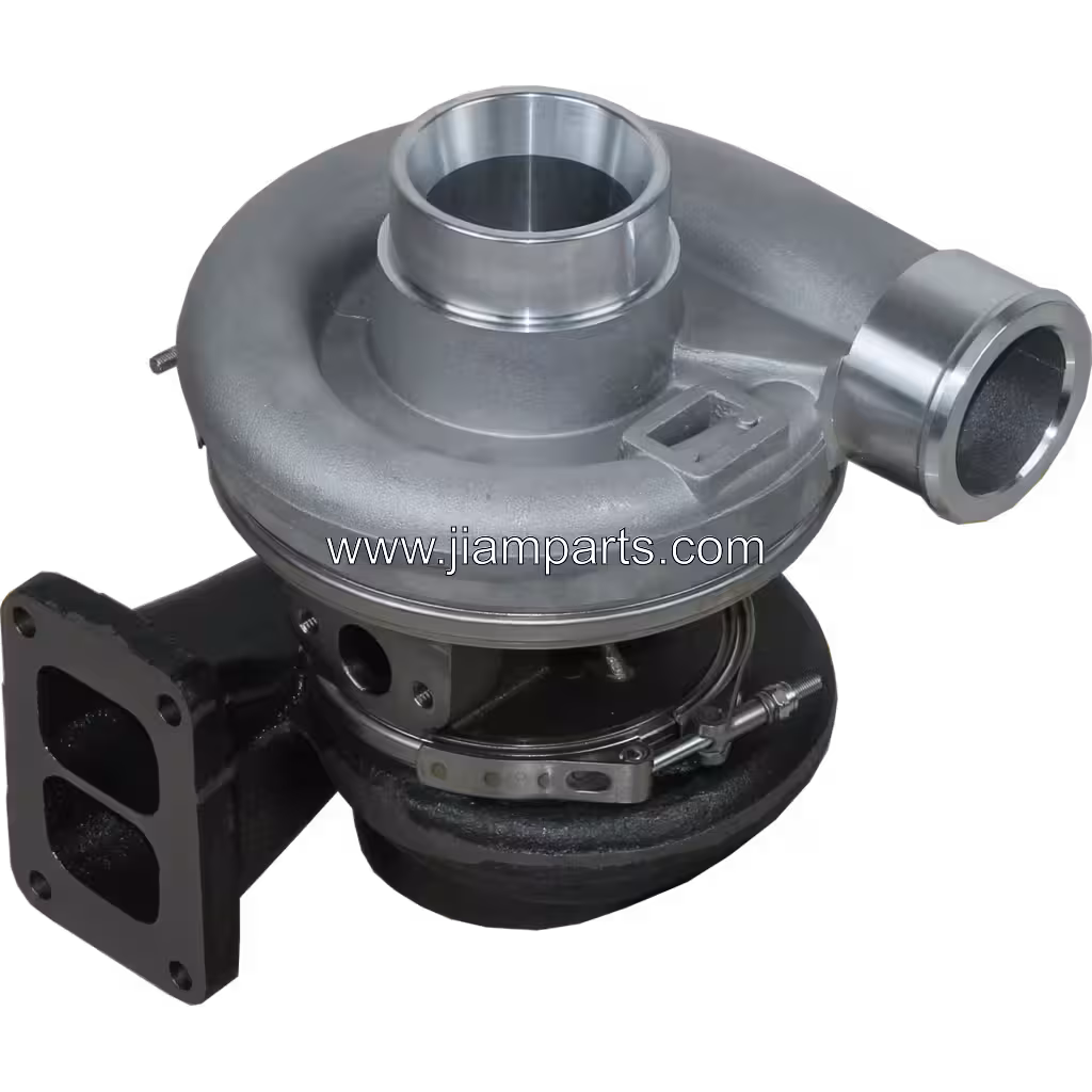 186514 4LFA302 aftermarket turbocharger — top three-quarter view