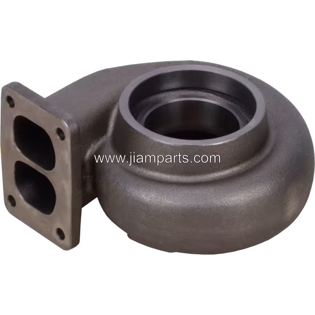 6505-11-4220 KTR110-11C aftermarket turbine housing — top three-quarter view