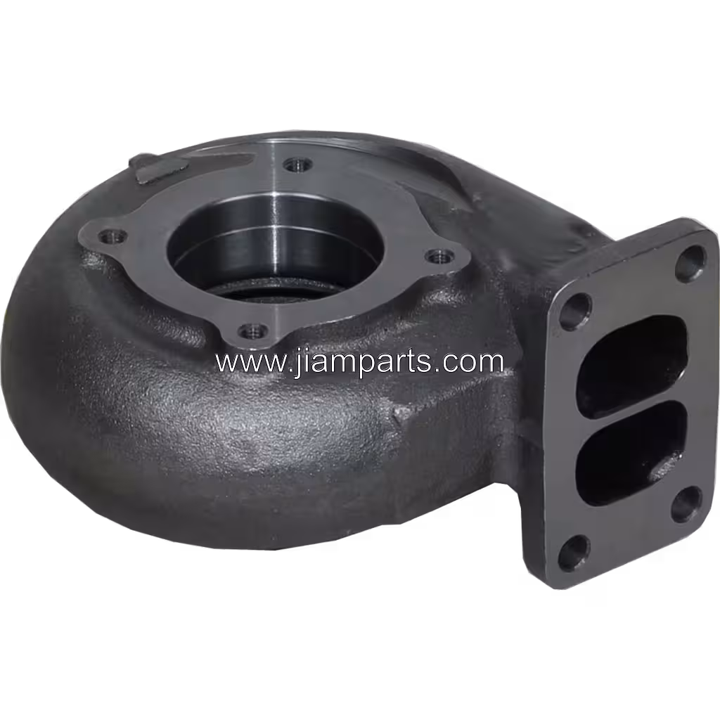 53279716607 TH aftermarket turbine housing — top three-quarter view