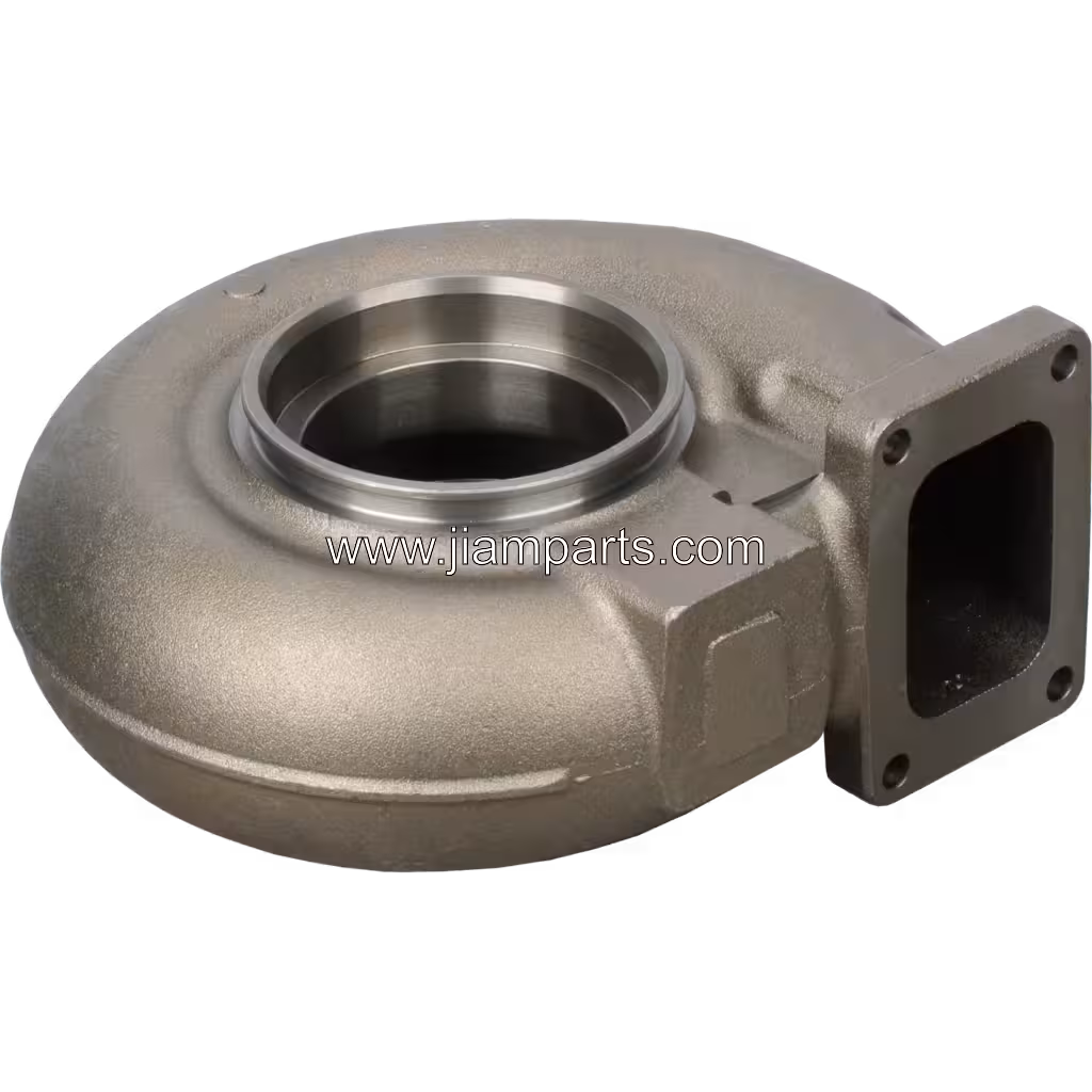 3522911 HC5A aftermarket turbine housing — top three-quarter view