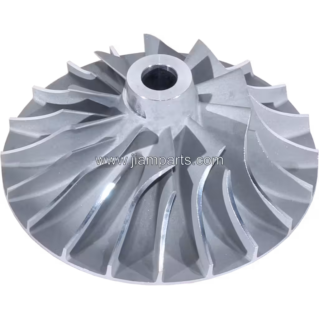 150516-0000 aftermarket compressor wheel — top three-quarter view
